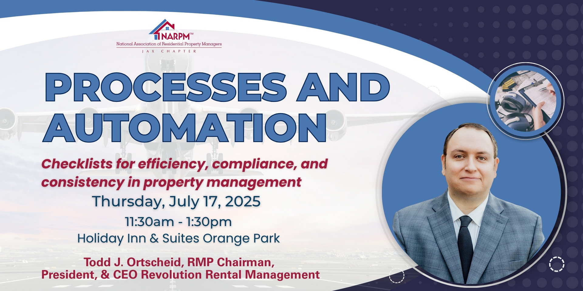 Processes and Automation Presentation graphic